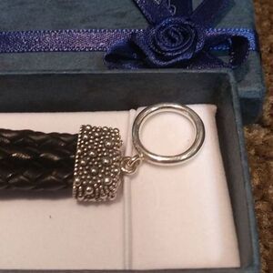 Michael Dawkins "Starry Night Sterling  and Marcasite Bracelet.  I